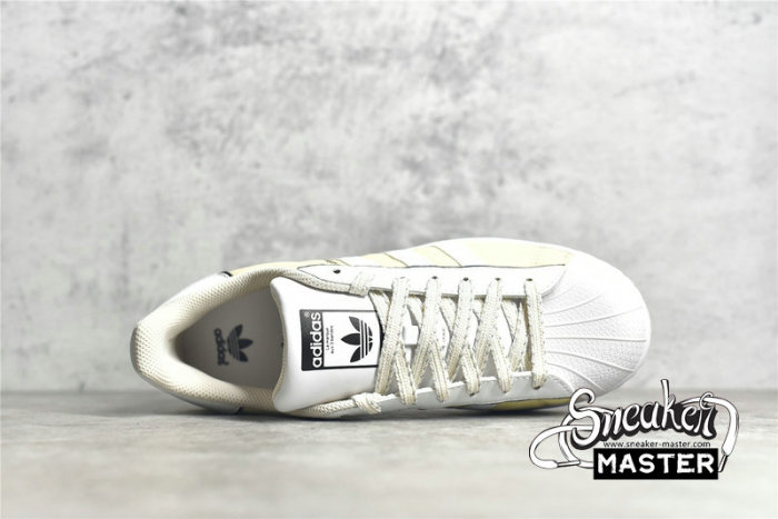 ADIDAS SUPERSTAR SHOES LIGHT YELLOW/CLOUD WHITE/LIGHT YELLOW GX7920