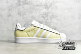 ADIDAS SUPERSTAR SHOES LIGHT YELLOW/CLOUD WHITE/LIGHT YELLOW GX7920