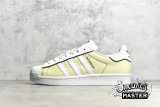 ADIDAS SUPERSTAR SHOES LIGHT YELLOW/CLOUD WHITE/LIGHT YELLOW GX7920