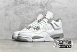NIKE AIR JORDAN 4 RETRO GS WHITE OREO WHITE/TECH GREY/BLACK/FIRE RED DJ4699-100