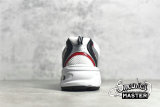 NEW BALANCE 530V2 RETRO RUNNING SHOES WHITE/SILVER/RED MR530SA
