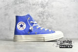 CONVERSE X COMME DES GARÇONS PLAY CHUCK TAYLOR ALL-STAR 70S HIGH BLUE QUARTZ/EGRET/BLACK 171846C