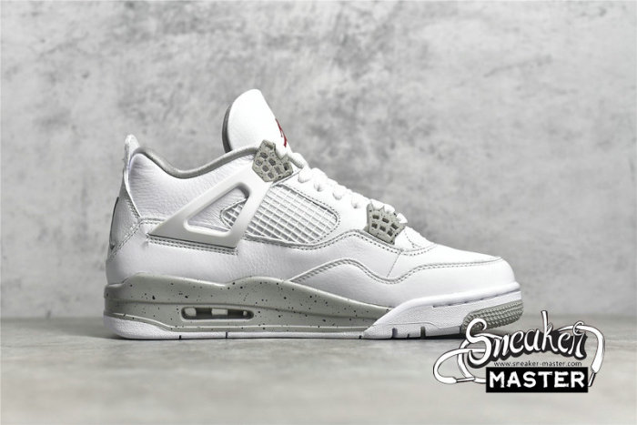 NIKE AIR JORDAN 4 RETRO GS WHITE OREO WHITE/TECH GREY/BLACK/FIRE RED DJ4699-100
