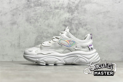 FILA FUSION SHOES WHITE/WHITE/SILVER T12W125203FNC