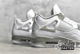 NIKE AIR JORDAN 4 RETRO GS WHITE OREO WHITE/TECH GREY/BLACK/FIRE RED DJ4699-100