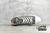 CONVERSE X COMME DES GARÇONS PLAY CHUCK TAYLOR ALL-STAR 70S LOW STEEL GRAY/EGRET/BLACK 171849C