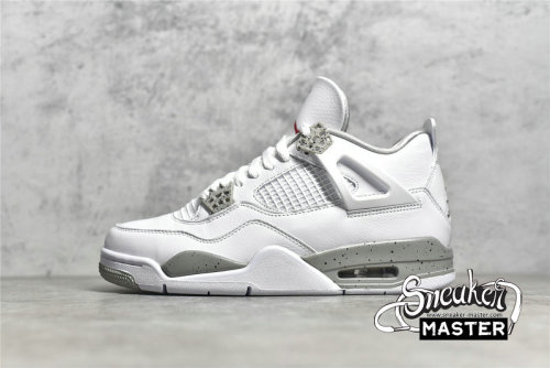 NIKE AIR JORDAN 4 RETRO GS WHITE OREO WHITE/TECH GREY/BLACK/FIRE RED DJ4699-100