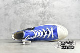 CONVERSE X COMME DES GARÇONS PLAY CHUCK TAYLOR ALL-STAR 70S HIGH BLUE QUARTZ/EGRET/BLACK 171846C