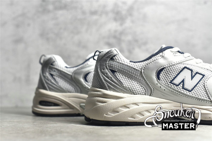 NEW BALANCE 530 RUNNING SHOES STEEL GREY/SILVER/WHITE/NAVY MR530KA