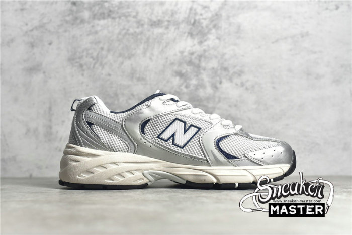 NEW BALANCE 530 RUNNING SHOES STEEL GREY/SILVER/WHITE/NAVY MR530KA