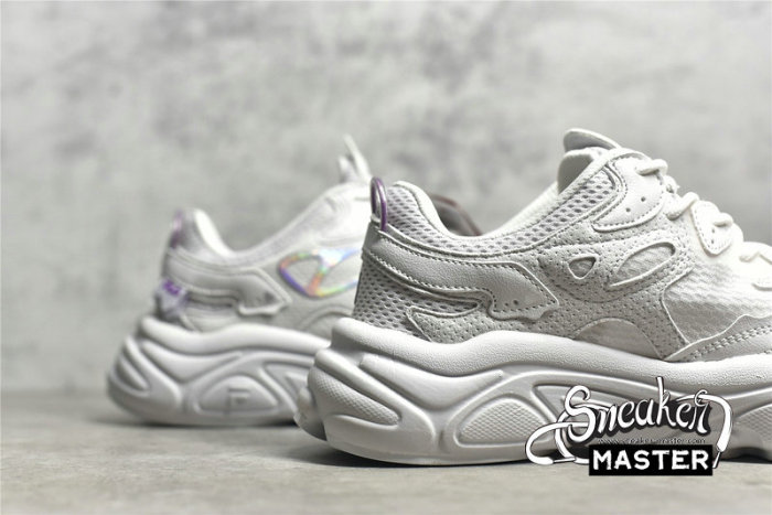 FILA FUSION SHOES WHITE/WHITE/SILVER T12W125203FNC