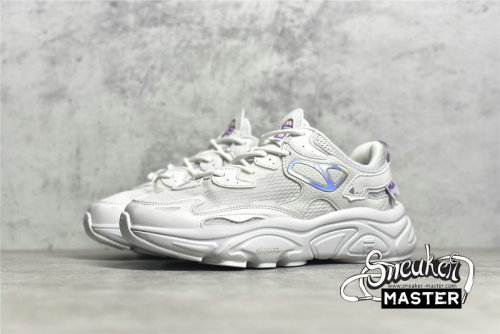 FILA FUSION SHOES WHITE/WHITE/SILVER T12W125203FNC