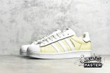 ADIDAS SUPERSTAR SHOES LIGHT YELLOW/CLOUD WHITE/LIGHT YELLOW GX7920