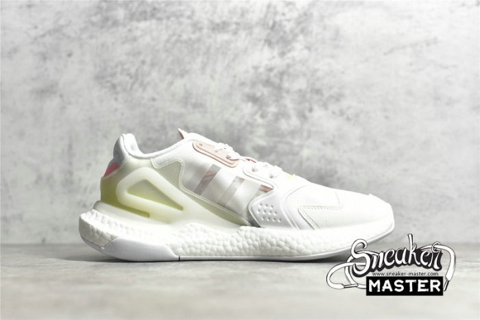 ADIDAS DAY JOGGER SHOES CLOUD WHITE/CLOUD WHITE/GLOW PINK GW4914