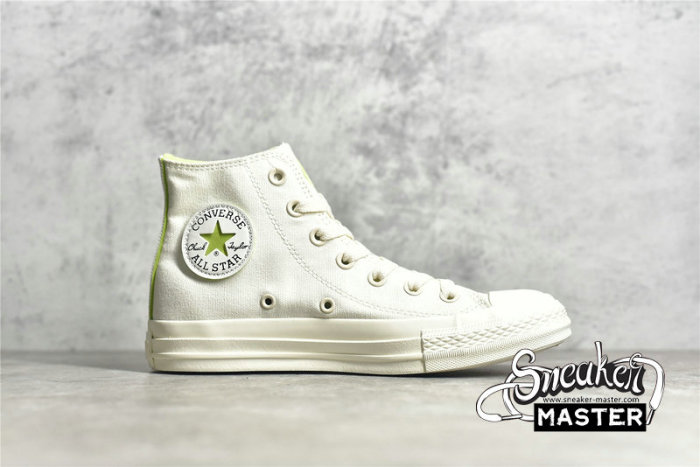CONVERSE CHUCK TAYLOR ALL STAR COSMOINWHITE HIGH JPN WHITE/WHITE/GREEN 1SC506