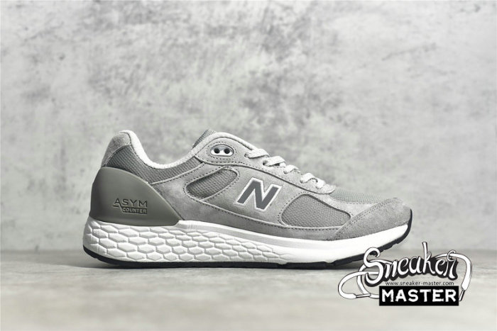 NEW BALANCE 1880 2E WIDE RUNNING SHOES GREY/GREY/WHITE MW1880C1