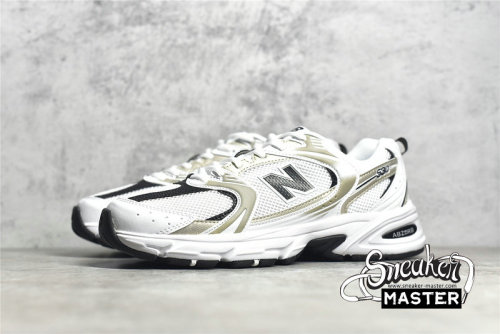 NEW BALANCE 530 RUNNING SHOES WHITE/BLACK/SILVER MR530UN1