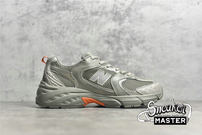 NEW BALANCE 530 UTILITY PACK RUNNING SHOES GREY/LIGHT KHAKI GREEN/ORANGE MR530ASA
