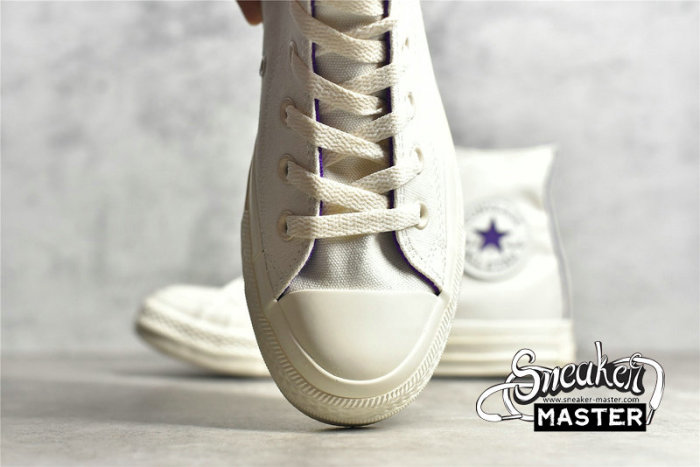 CONVERSE CHUCK TAYLOR ALL STAR COSMOINWHITE HIGH JPN WHITE/WHITE/PURPLE 1SC505