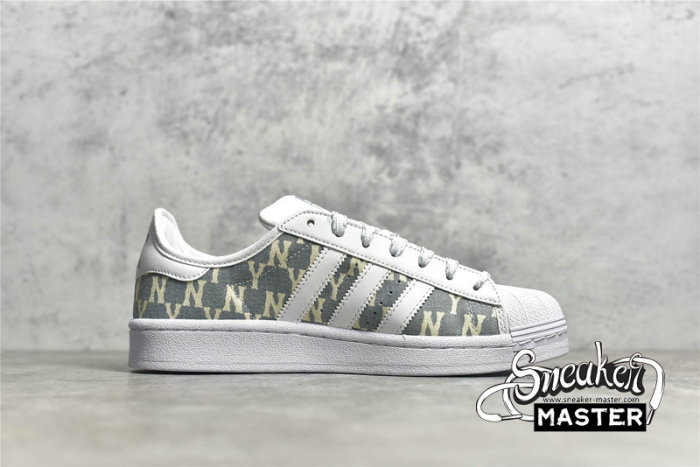 ADIDAS SUPERSTAR SHOES CLOUD WHITE/CLOUD WHITE/LIGHT GREY AJ7925