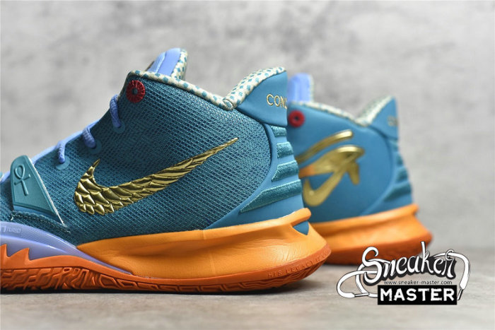 NIKE CONCEPTS X ASIA IRVING X KYRIE 7 EP HORUS BLUE/ORANGE/GOLD CT1137-900