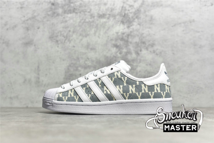 ADIDAS SUPERSTAR SHOES CLOUD WHITE/CLOUD WHITE/LIGHT GREY AJ7925