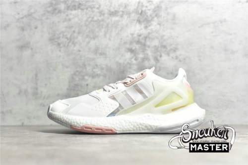 ADIDAS DAY JOGGER SHOES CLOUD WHITE/CLOUD WHITE/GLOW PINK GW4914
