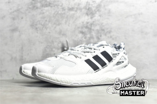 ADIDAS DAY JOGGER SHOES CLOUD WHITE/CORE BLACK/CLOUD WHITE FY3022