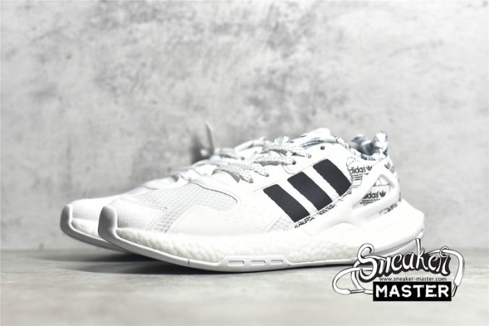 ADIDAS DAY JOGGER SHOES CLOUD WHITE/CORE BLACK/CLOUD WHITE FY3022