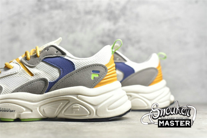 FILA MARS 2 SHOES WHITE/LIGHT GREY/YELLOW F12W124156FBP