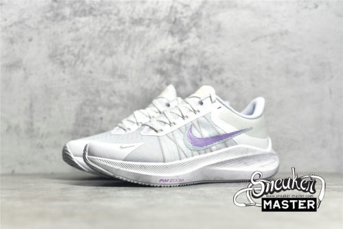 NIKE ZOOM WINFLO 8 WHITE/FOOTBALL GREY/VIOLET SHOCK/INFINITE LILAC CW3421-102