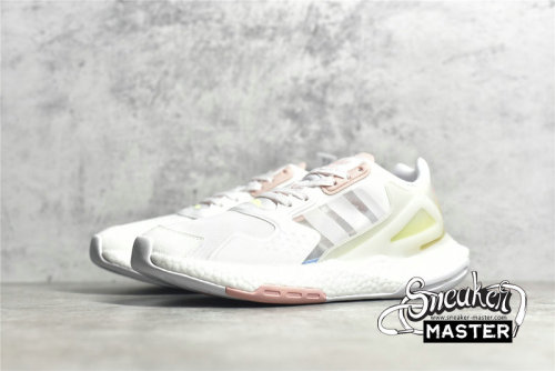 ADIDAS DAY JOGGER SHOES CLOUD WHITE/CLOUD WHITE/GLOW PINK GW4914