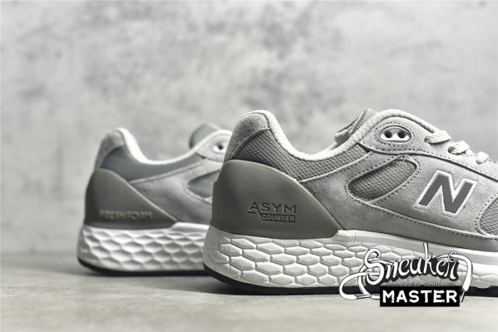 NEW BALANCE 1880 2E WIDE RUNNING SHOES GREY/GREY/WHITE MW1880C1