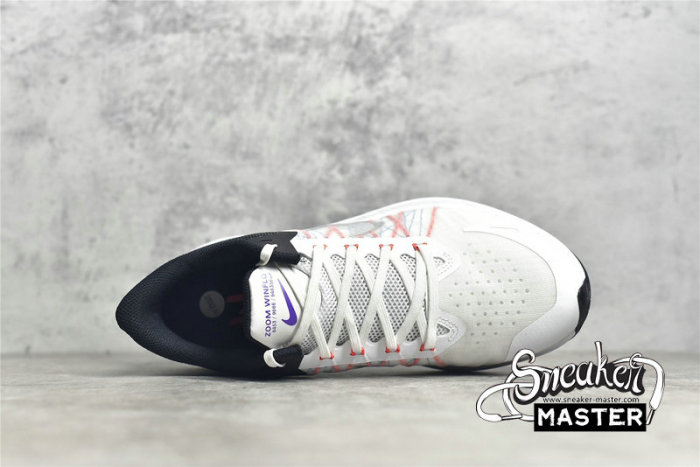 NIKE ZOOM WINFLO 8 WHITE/BLACK/FLASH CRIMSON/METALLIC SILVER CW3419-101