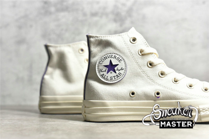 CONVERSE CHUCK TAYLOR ALL STAR COSMOINWHITE HIGH JPN WHITE/WHITE/PURPLE 1SC505