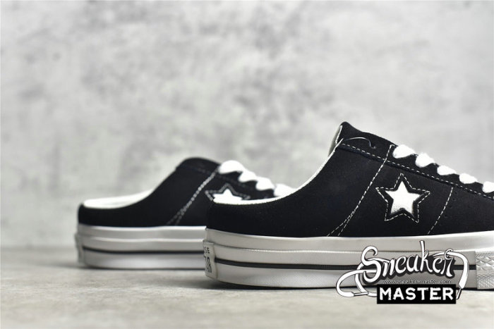 CONVERSE ONE STAR LOW BLACK/WHITE/WHITE 158369C