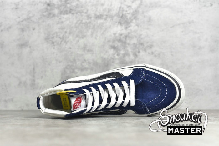 VANS SK8-HIGH 38 DX ANAHEIM FACTORY NAVY/WHITE/BLACK VN0A38GF4UJ