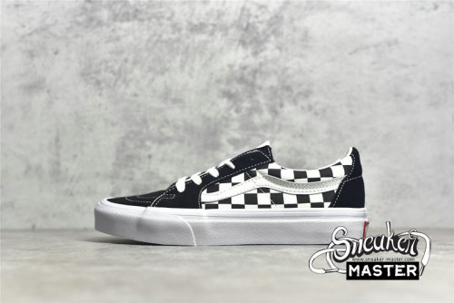 VANS SK8-LOW CHECKERBOARD BLACK/WHITE/BLACK VN0A4UUK4W7