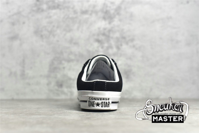 CONVERSE ONE STAR LOW BLACK/WHITE/WHITE 158369C