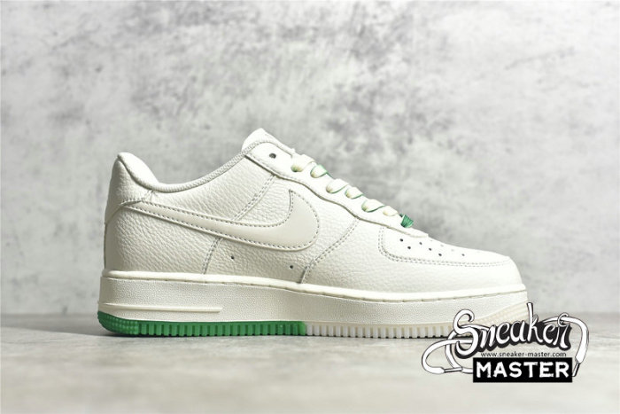 NIKE AIR FORCE 1 LOW 07 BEIGE/WHITE/GREEN BO6638-160