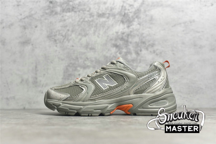 NEW BALANCE 530 UTILITY PACK RUNNING SHOES GREY/LIGHT KHAKI GREEN/ORANGE MR530ASA