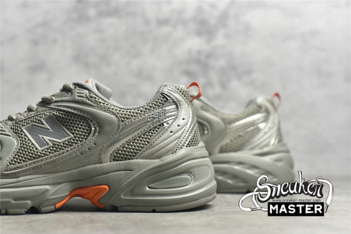 NEW BALANCE 530 UTILITY PACK RUNNING SHOES GREY/LIGHT KHAKI GREEN/ORANGE MR530ASA