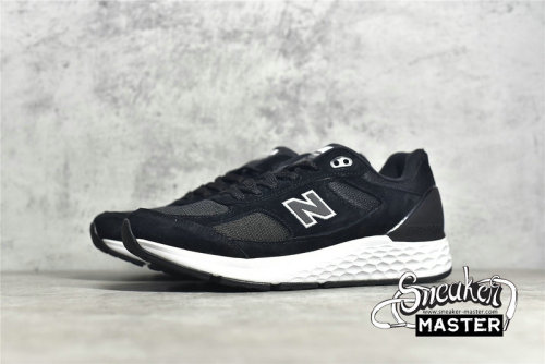 NEW BALANCE 1880 RUNNING SHOES BLACK/BLACK/WHITE MW1880B1