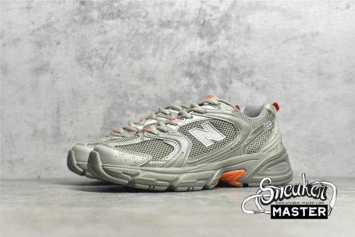 NEW BALANCE 530 UTILITY PACK RUNNING SHOES GREY/LIGHT KHAKI GREEN/ORANGE MR530ASA
