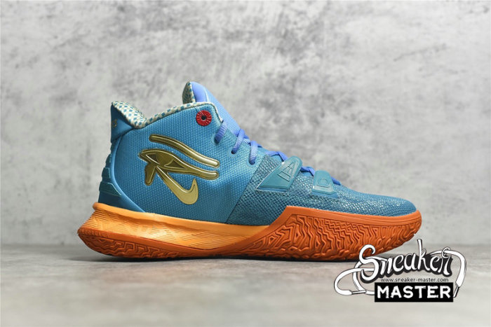 NIKE CONCEPTS X ASIA IRVING X KYRIE 7 EP HORUS BLUE/ORANGE/GOLD CT1137-900