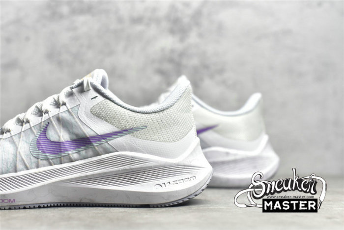 NIKE ZOOM WINFLO 8 WHITE/FOOTBALL GREY/VIOLET SHOCK/INFINITE LILAC CW3421-102