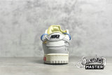NIKE OFF-WHITE X SB DUNK LOW THE 50 NO.5 LIGHT GREY/WHITE/BLUE DM1602-113