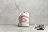 NIKE AIR JORDAN 1 LOW EQUALITY VALENTINES DAY PINK/GREY/WHITE DM5443-666