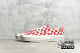VANS VAUL OG ERA LX CHECKERBOARD LOGO/RACING RED/WHITE VN0A3CXN9V9