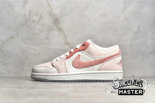 NIKE AIR JORDAN 1 LOW EQUALITY VALENTINES DAY PINK/GREY/WHITE DM5443-666